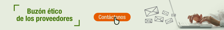 Buzón ético de los proveedores. Contáctanos.
