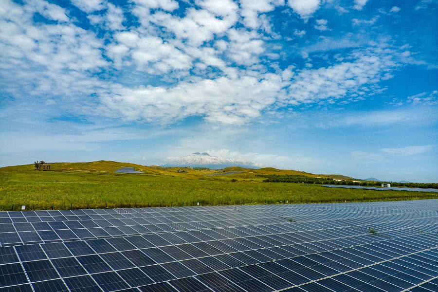 Planta fotovoltaica Fénix, en Italia.